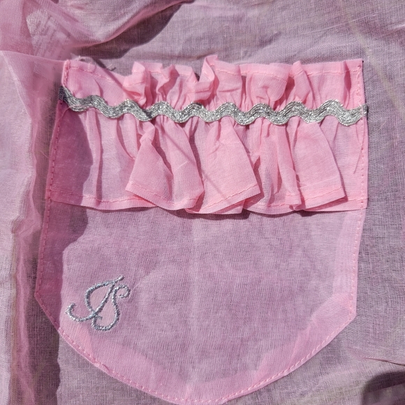 Jessie Steele Limited Edition Fancy Apron ~ NWT ~ Pretty Pink ~ OSFM ~ MCM Vibe - Picture 2 of 13